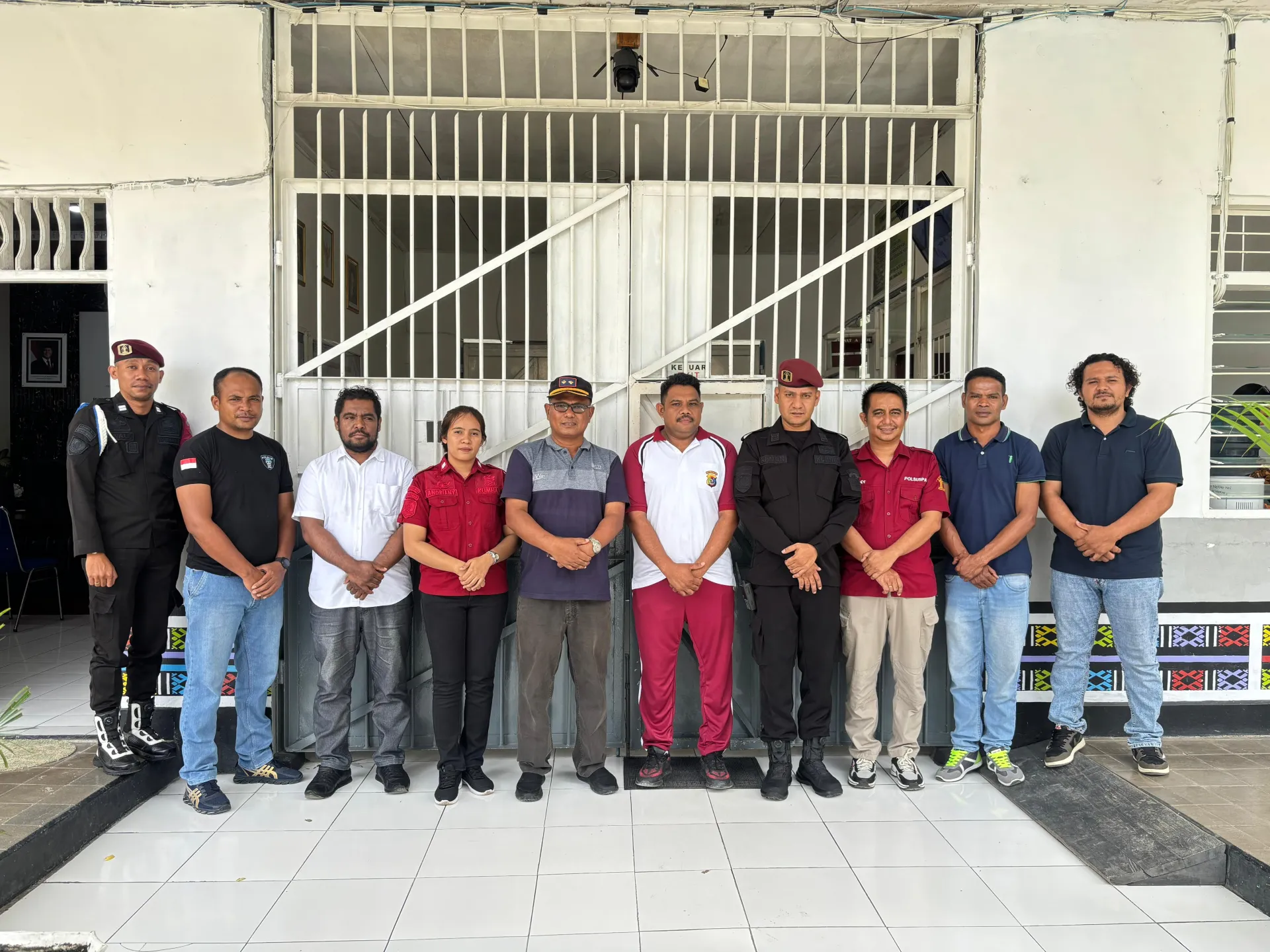 Perkuat Sistem Pengamanan, RUTAN Kefamenanu Gandeng Polres TTU Cek Senjata Api